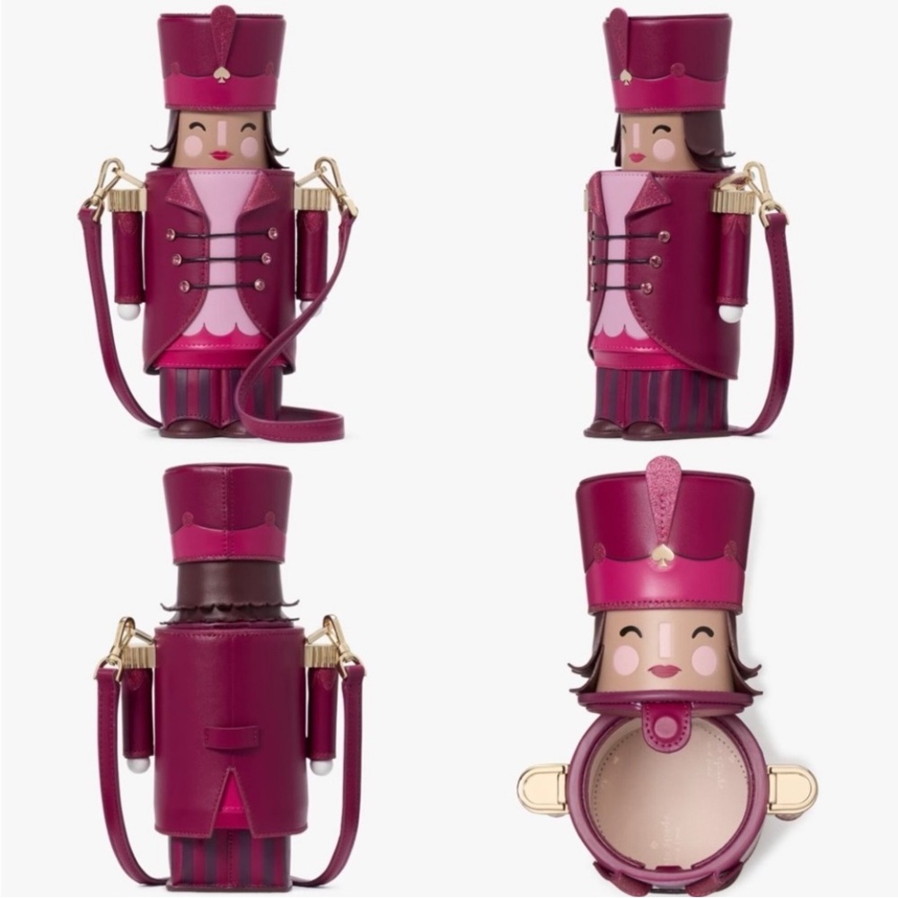 Kate Spade NWT oh what fun 3-D Nutcracker novelty Crossbody bag - Picture 3 of 11